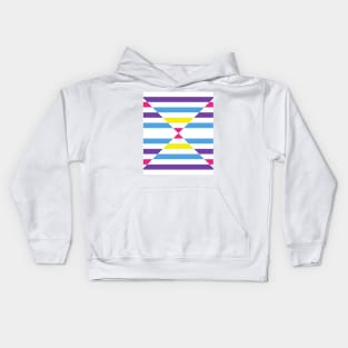 triangle pattern Kids Hoodie